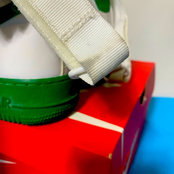 Men’s Nike Hightop Air Force 1 color green and white US size 10 - Picture 2 of 10